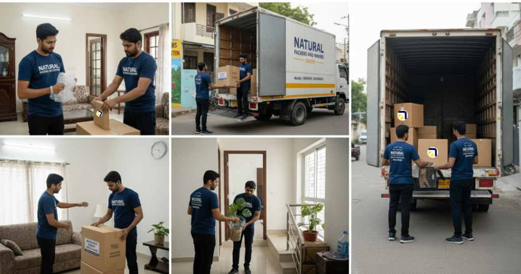 Step-by-step packers and movers shifting process in Salem.