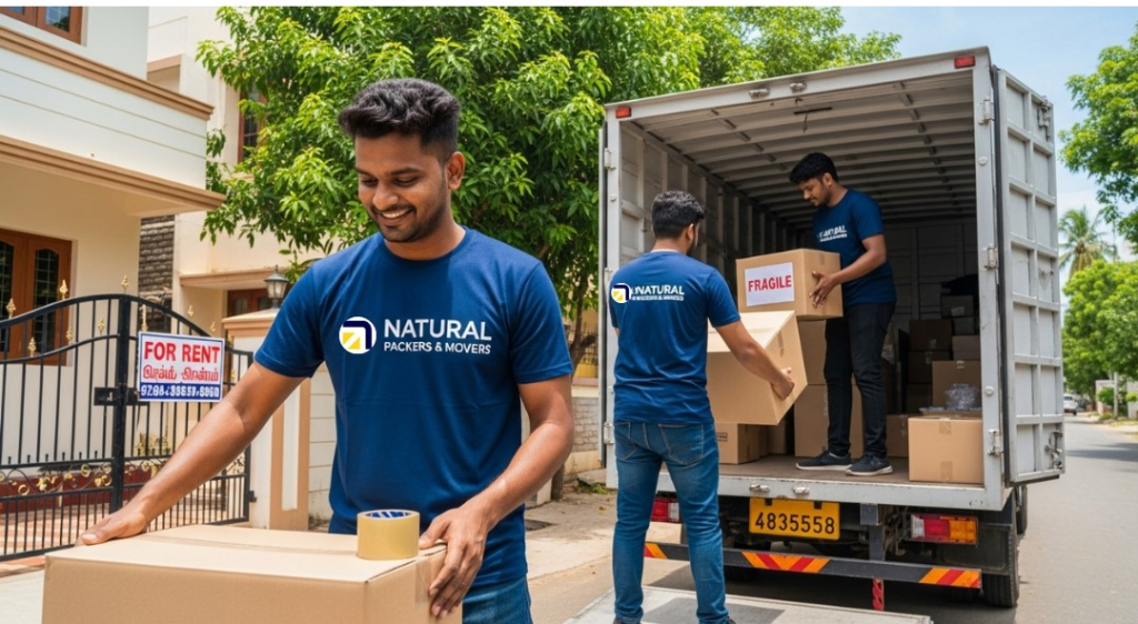 Safe and reliable home shifting services in Salem with professional packing.
