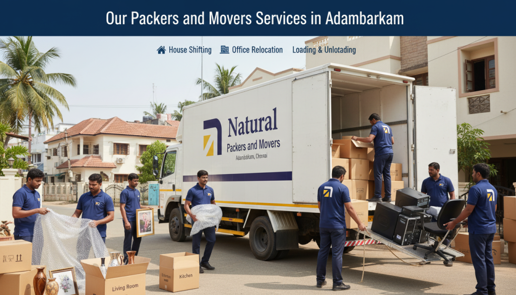 Our Packers and Movers Services in Adambakkam