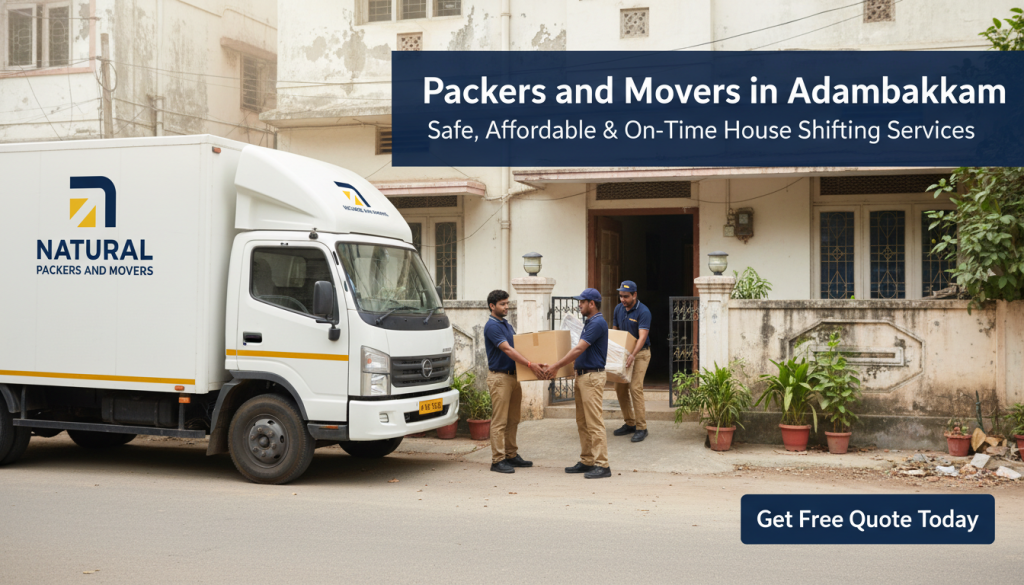 Packers and Movers in Adambakkam – Natural Packers and Movers