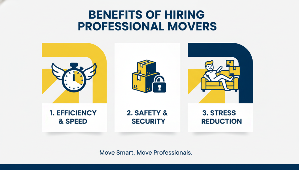 Benefits of Hiring Professional Movers