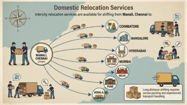 Domestic Relocation Services in Manali