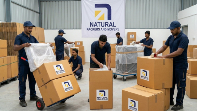 Packing Process Followed by Natural Packers and Movers