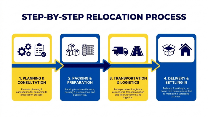 Step-by-Step Relocation Process