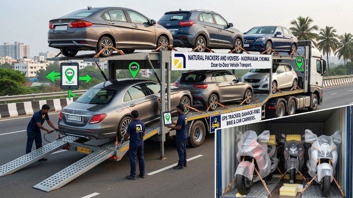 Car Transport Services in Madipakkam