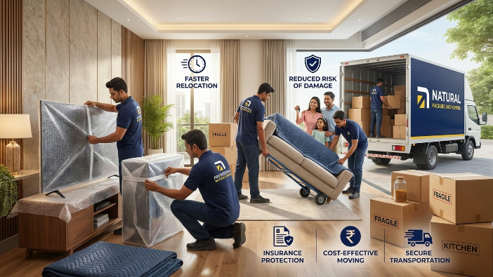 Benefits of Hiring Professional Packers and Movers
