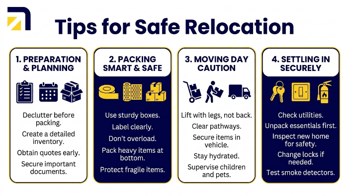 Tips for Safe Relocation