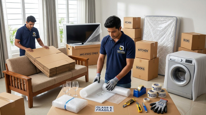 Packing Materials Used by Natural Packers and Movers