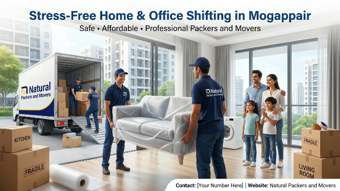 Packers and Movers in Mogappair