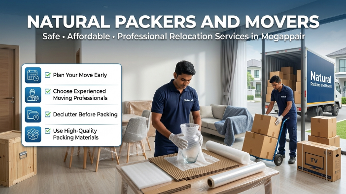 Important Tips Before Hiring Packers and Movers in Mogappair