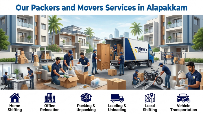 Our Packers and Movers Services in Alapakkam