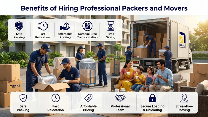 Benefits of Hiring Professional Packers and Movers