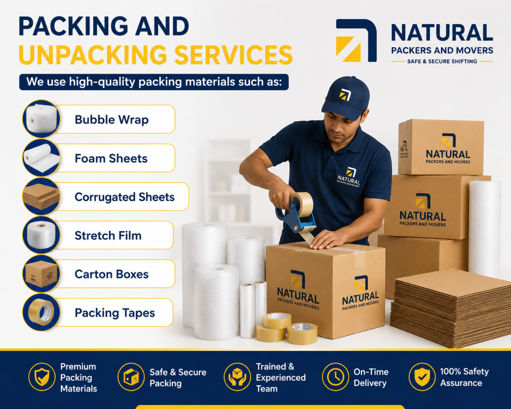 4. Packing and Unpacking Services