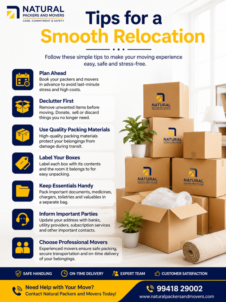 Tips for a Smooth Relocation