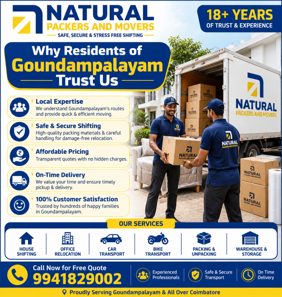 Why Residents of Goundampalayam Trust Us