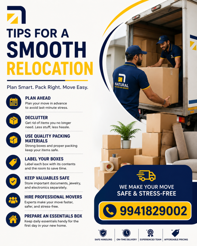 Tips for a Smooth Relocation