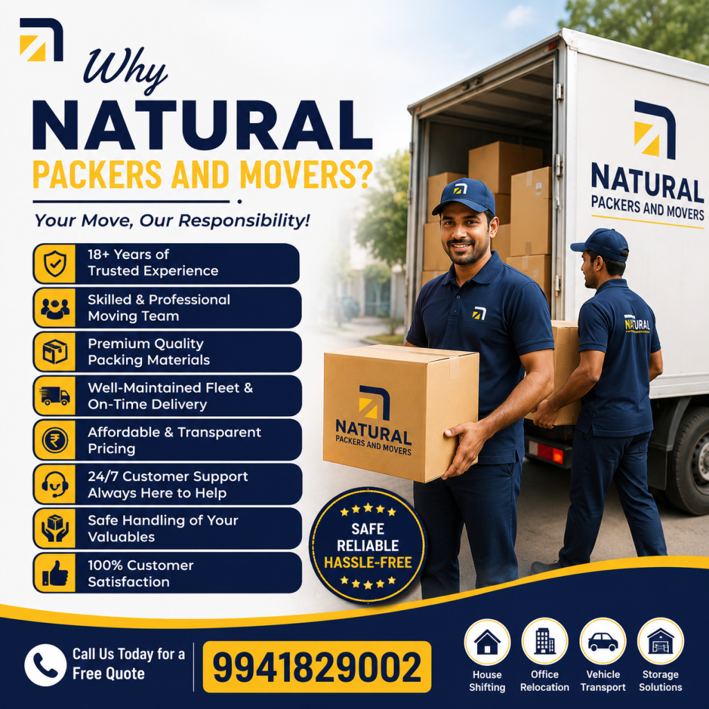 Why Natural Packers and Movers?