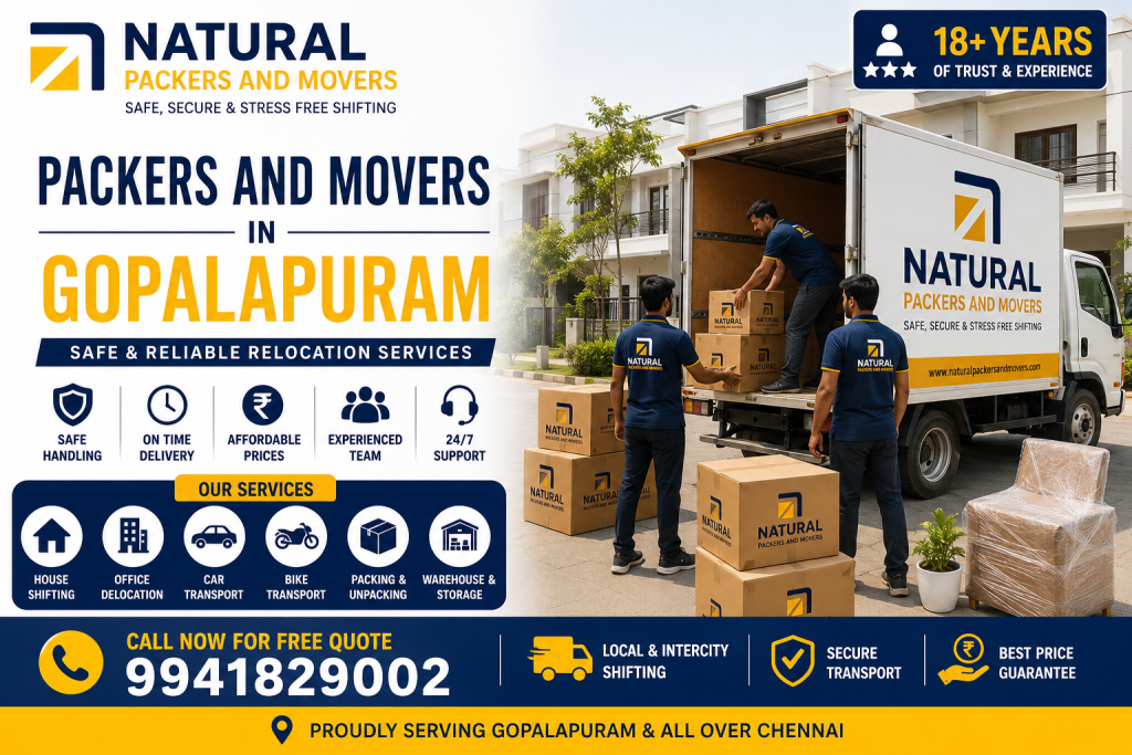 Packers and Movers in Gopalapuram