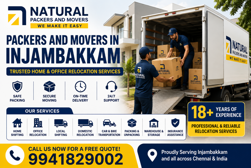 Packers and Movers in Injambakkam