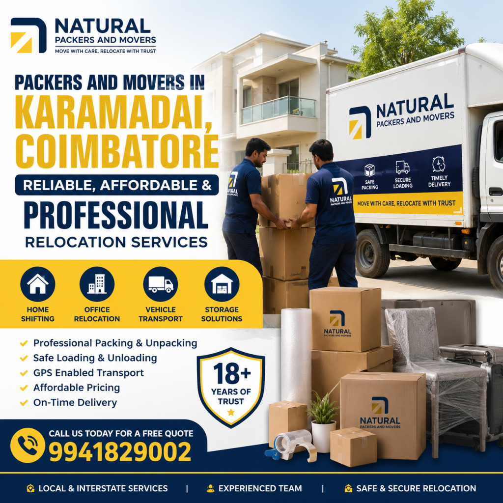 Best Packers and Movers in Karamadai, Coimbatore