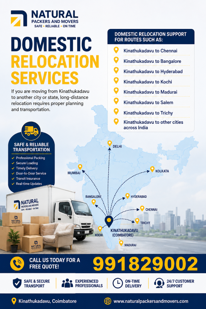 Domestic Relocation Services