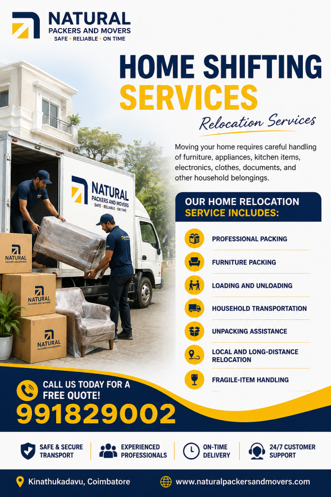 Our Packers and Movers Services in Kinathukadavu