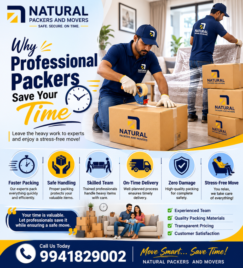 Why Professional Packers Save Your Time