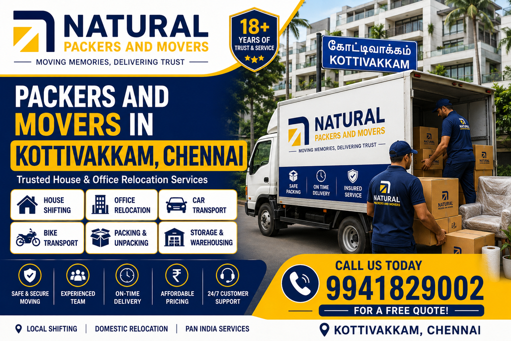 Packers and Movers in Kottivakkam, Chennai