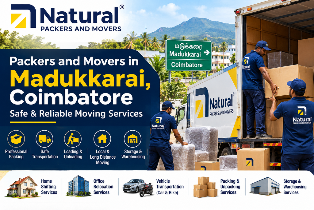 Packers and Movers in Madukkarai, Coimbatore – Safe & Reliable Moving Services