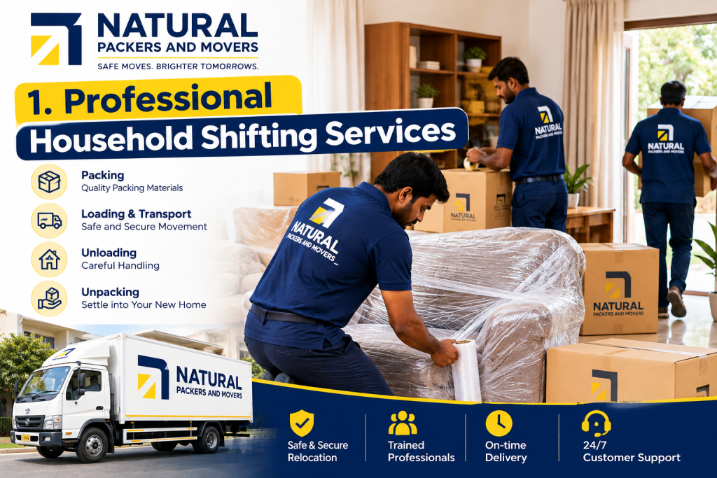 Professional Household Shifting Services