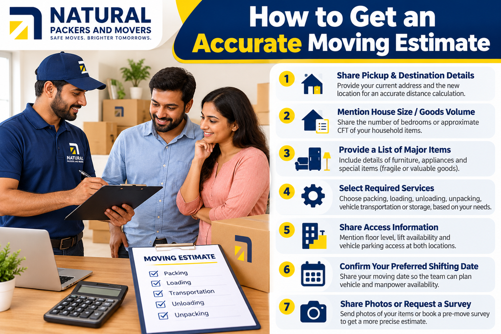 How to Get an Accurate Moving Estimate