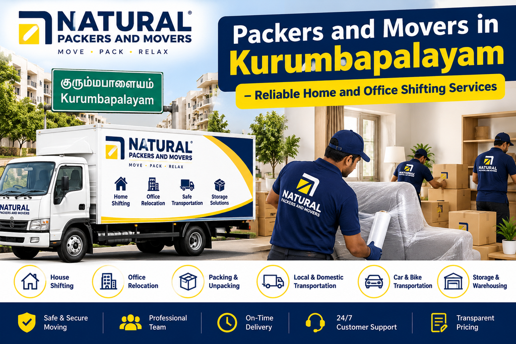 Packers and Movers in Kurumbapalayam – Reliable Home and Office Shifting Services