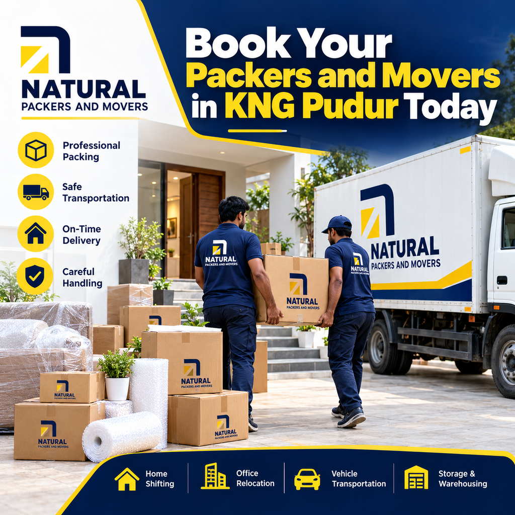 Packers and Movers Near KNG Pudur, Coimbatore