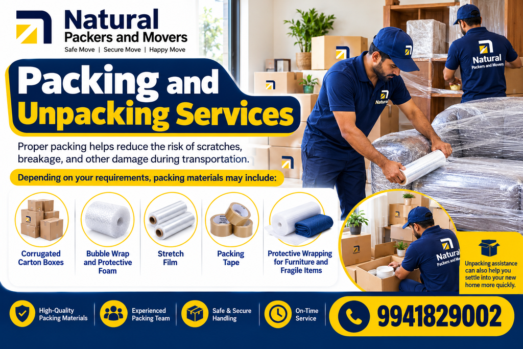 Packing and Unpacking Services