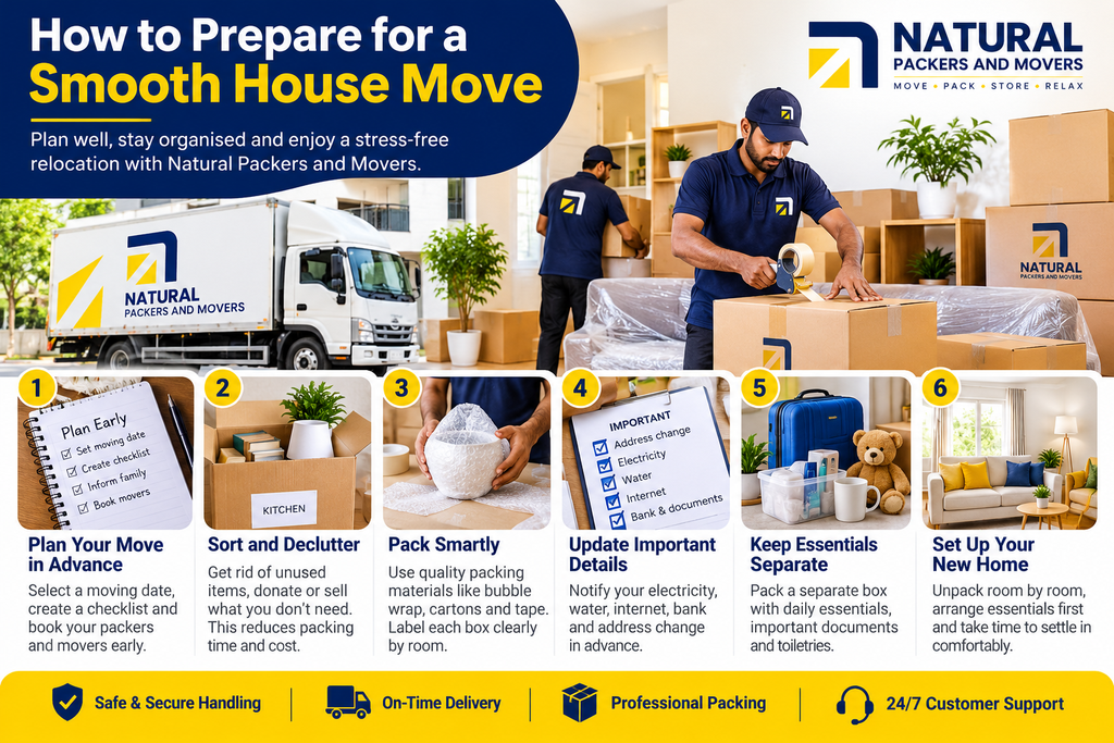 How to Prepare for a Smooth House Move
